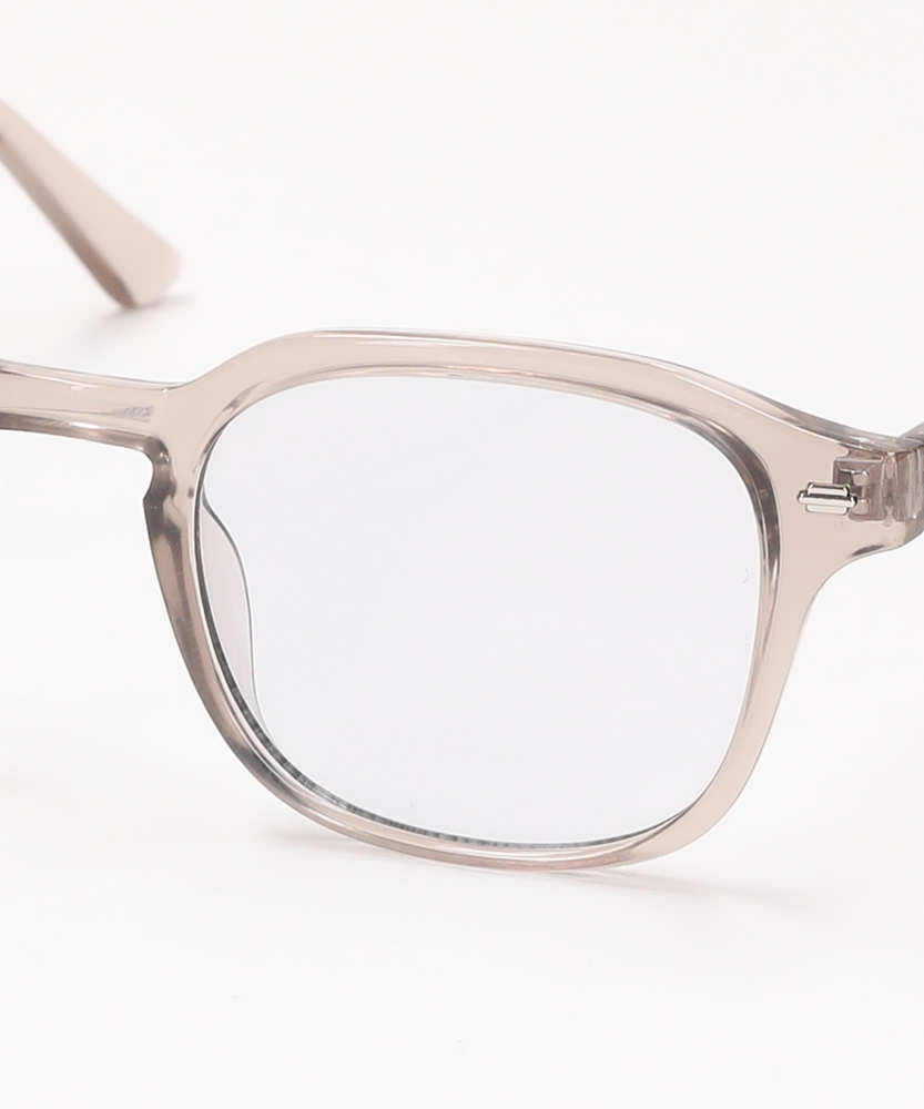 調光レンズサングラス（ファッショングラス）(ONE SIZE グレー