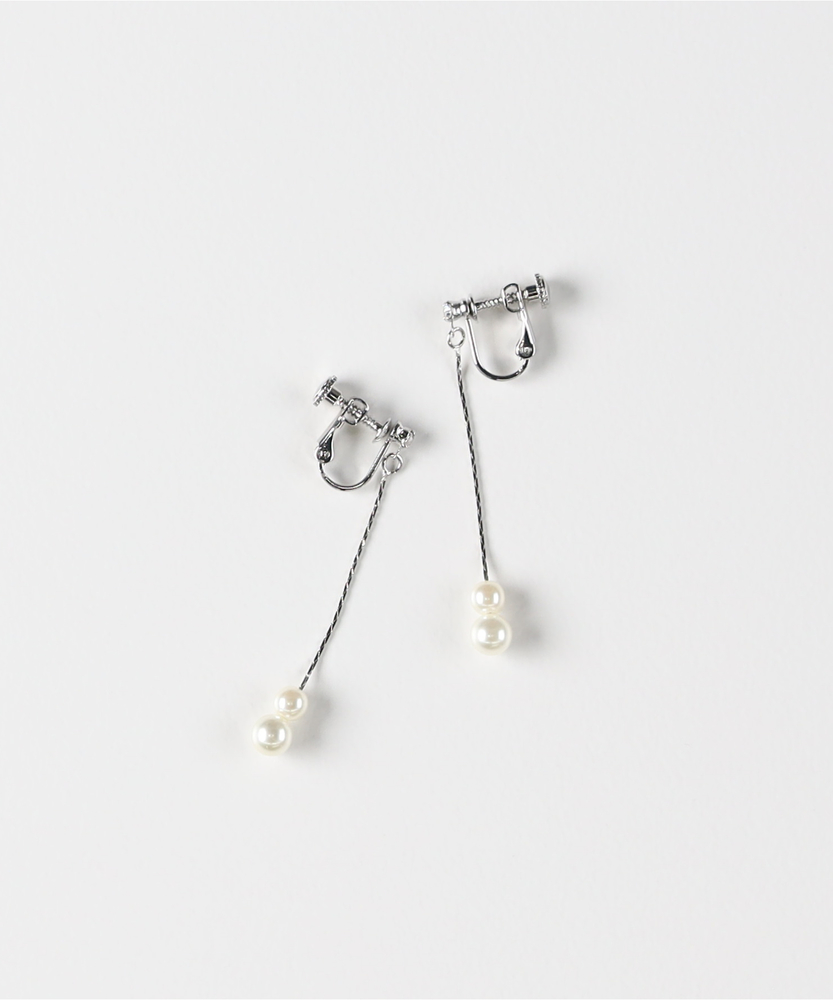 パールロングピアス(ONE SIZE シルバー): その他｜Right-on公式