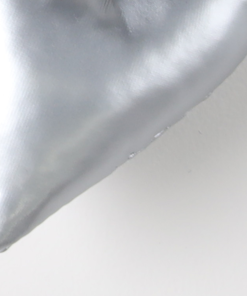 ハートチャームストラップ(ONE SIZE シルバー): ファッション雑貨