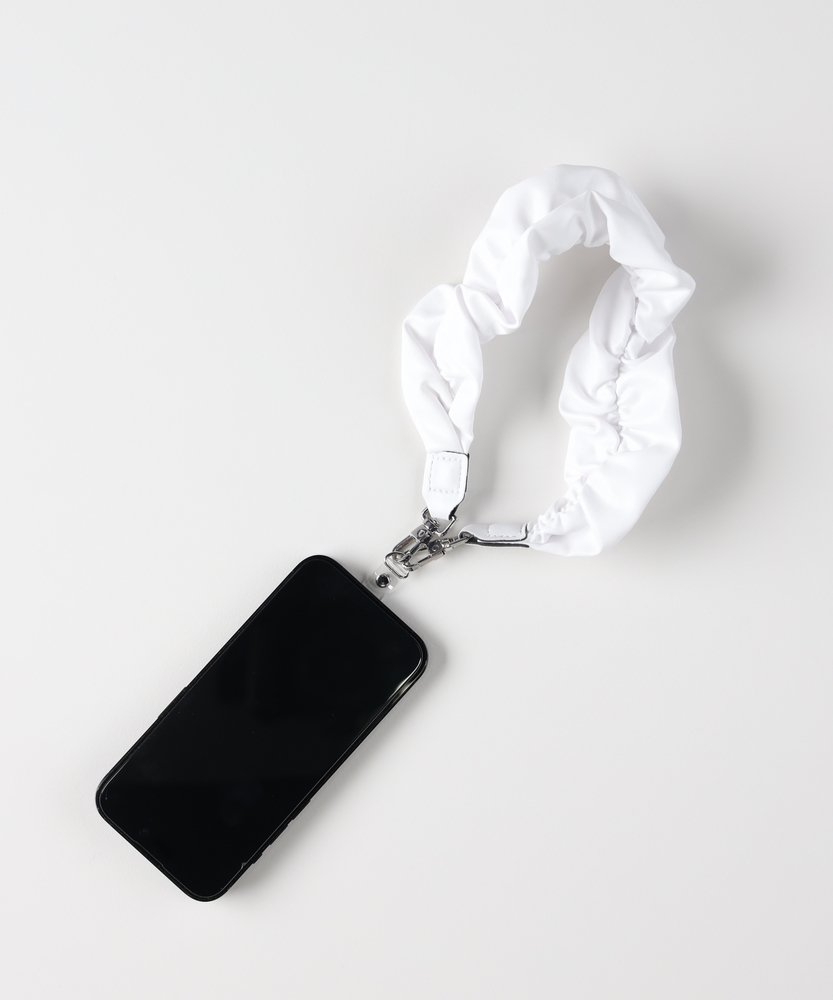 ギャザーチャームストラップ(ONE SIZE シルバー): その他｜Right-on