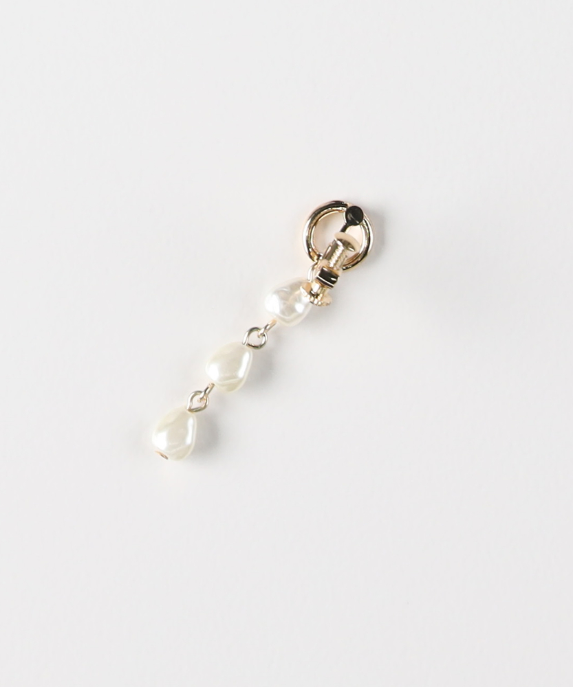 ゴールドピアス　パール付き　（r） 楽天市場】ピアス パール 2way 淡水パールピアス ピンクゴールド