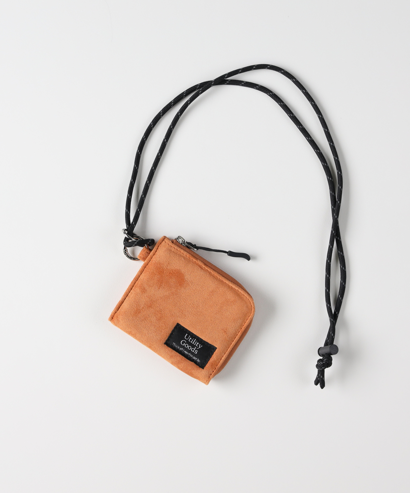 フェイクスエードミニウォレット