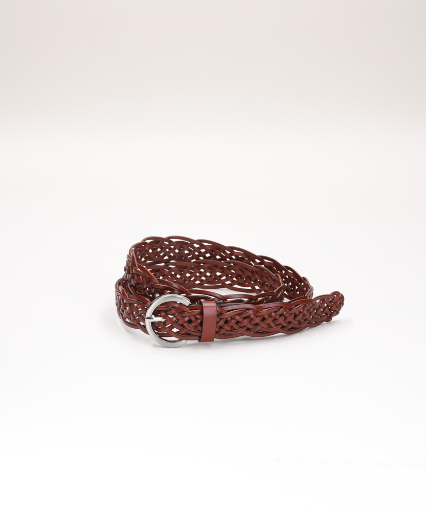 30ステッチパンチングベルト(ONE SIZE ライトブラウン