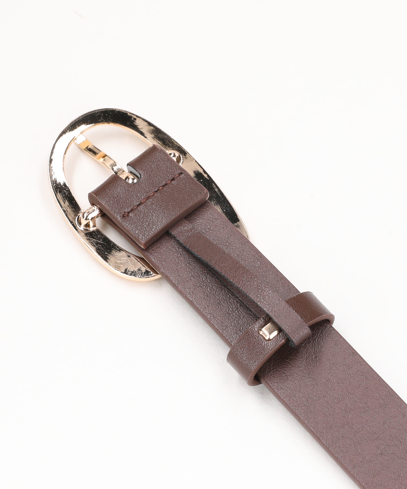 変形バックルベルト(ONE SIZE ブラウン): ファッション雑貨｜Right-on