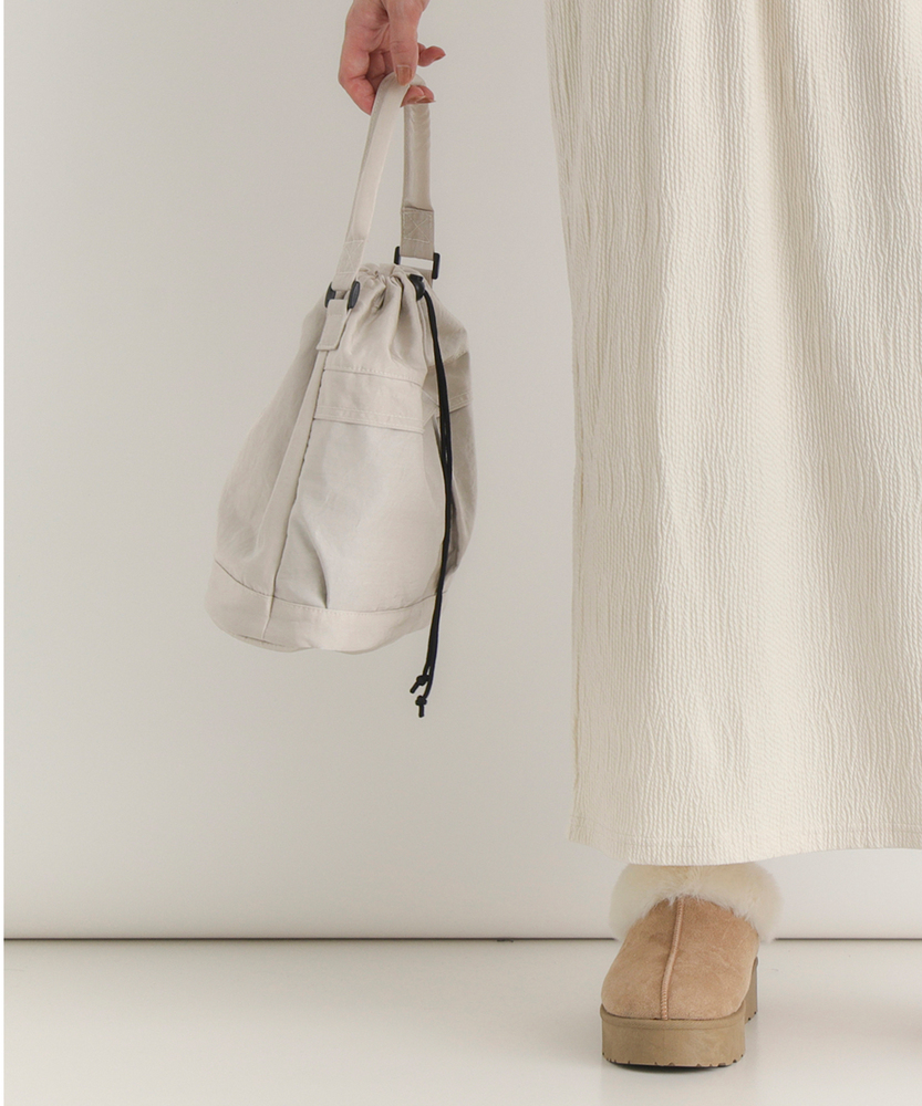 巾着ショルダーバッグ