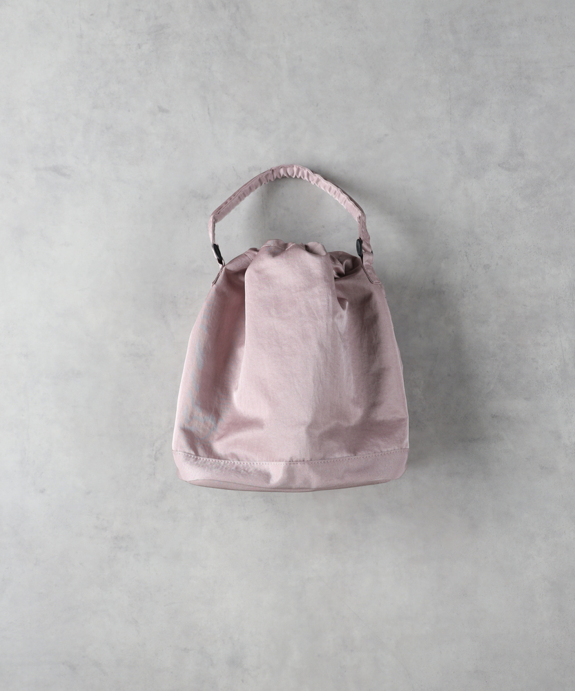 巾着ショルダーバッグ(ONE SIZE ピンク): ファッション雑貨