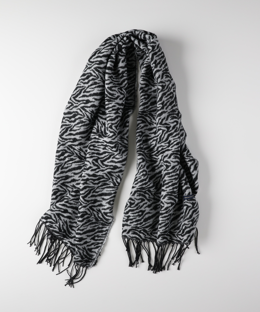 SAINT LAURENT アニマル柄ストール SAINT LAURENT アニマル柄ストール