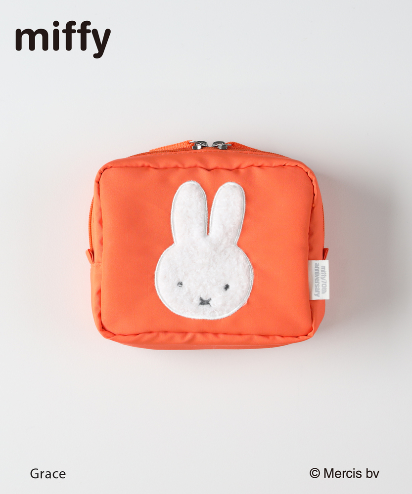 「miffy」 ミッフィーポーチ（70周年限定デザイン）