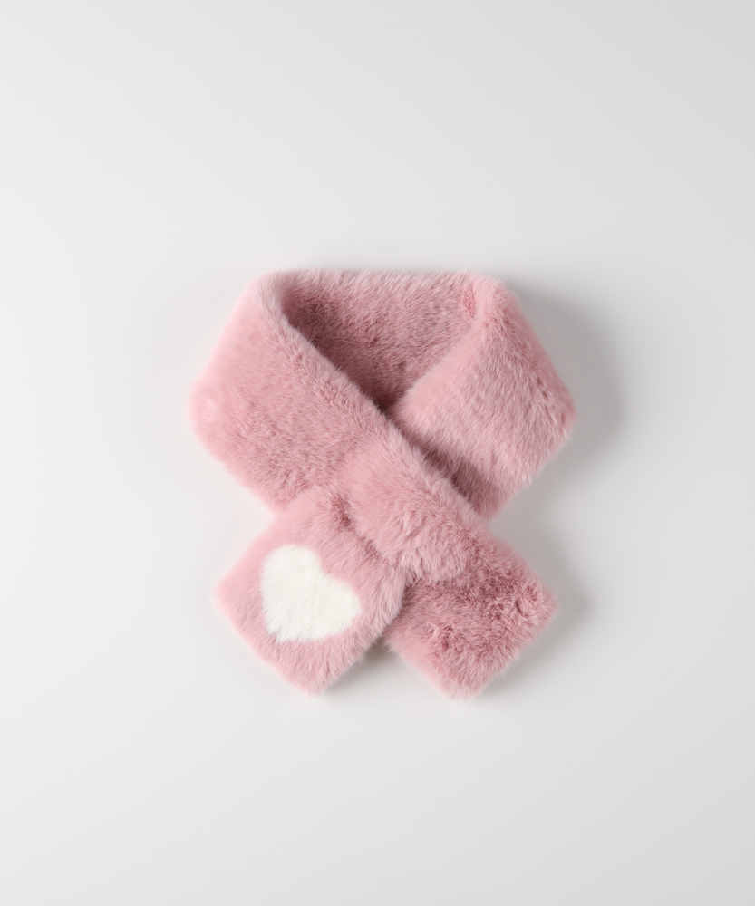 フェイクファーマフラー