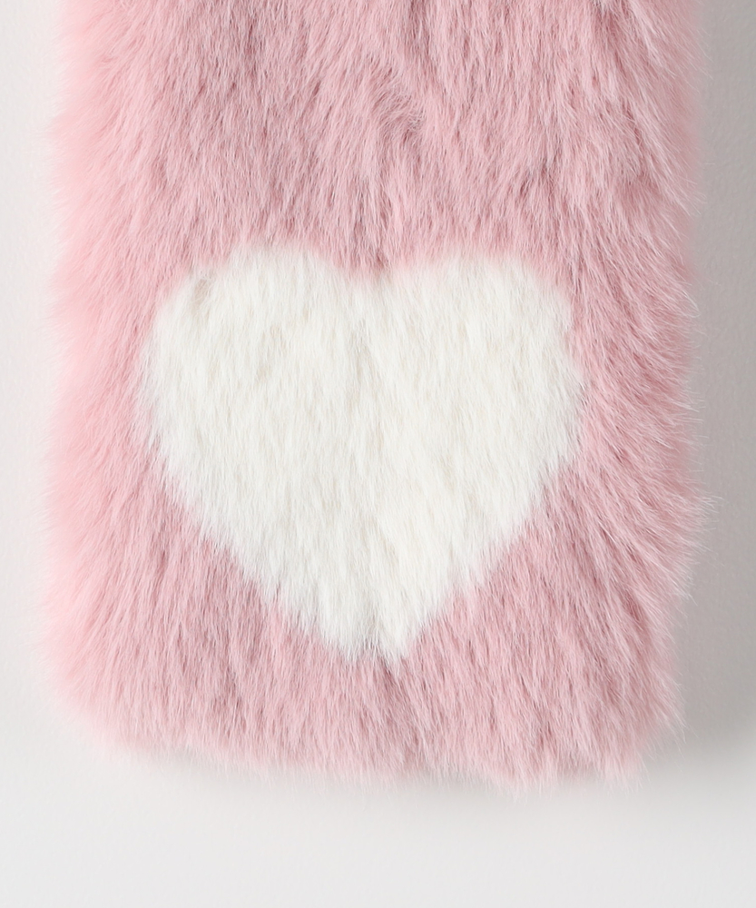 フェイクファーマフラー(ONE SIZE ピンク): ファッション雑貨｜Right