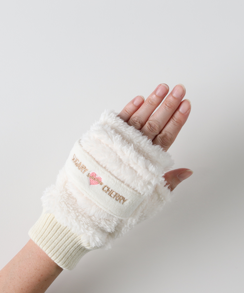 指出しグローブ(ONE SIZE ホワイト): ファッション雑貨｜Right