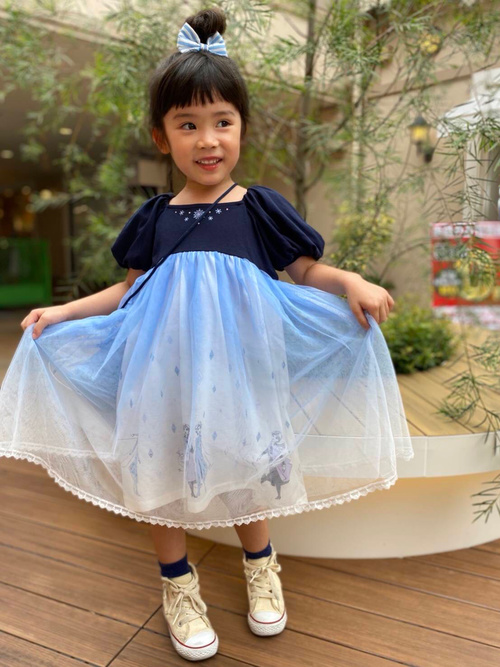 ドレスワンピース アナ エルサ キッズ ジーンズセレクトショップ ライトオン