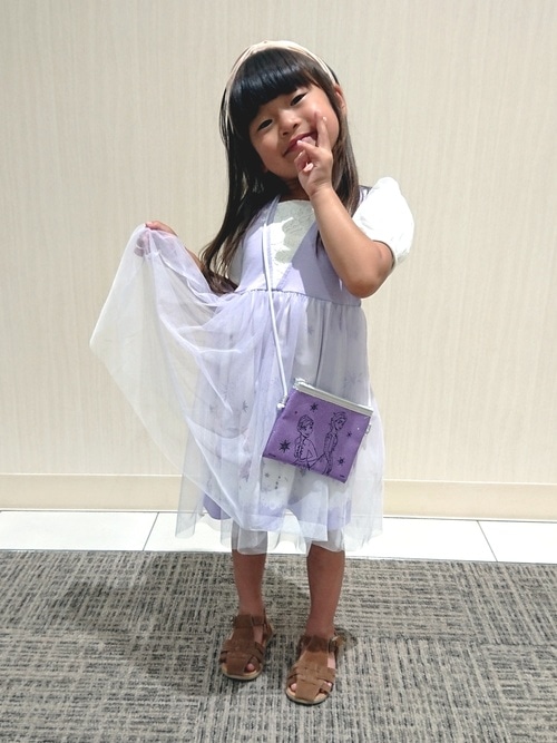 ドレスワンピース アナ エルサ キッズ ジーンズセレクトショップ ライトオン