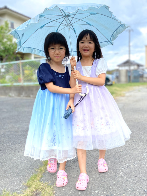 ドレスワンピース アナ エルサ キッズ ジーンズセレクトショップ ライトオン